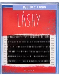 Ресницы чёрные Lashy - 6 линий