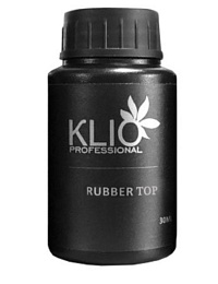 Klio Топ каучук для гель-лака 30 мл (с узким горлышком)