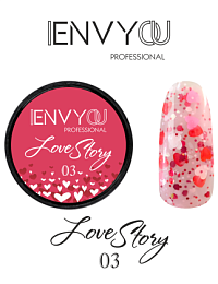 I Envy You, Декоративный гель Love Story 03 (7g)