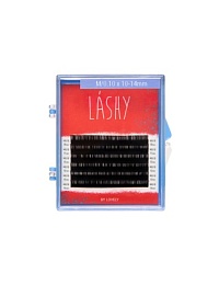 Ресницы чёрные Lashy - 6 линий - MIX