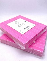 TOPLESS Баф мини Розовый одноцветный 100/180 (50 шт/уп)