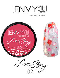 I Envy You, Декоративный гель Love Story 02 (7g)