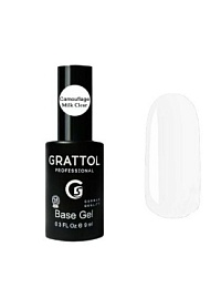Grattol Rubber Base Camouflage Milk Clear