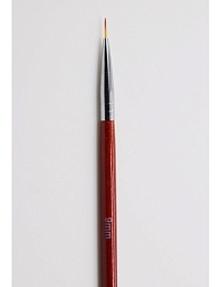 Кисть Nail Art для дизайна "волосок" 9 мм, красное дерево (в тубе)