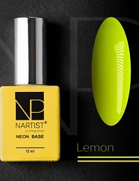 Nartist Neon base Lemon 12 ml