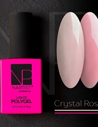 Nartist Polygel Liquid CRYSTAL ROSE 15 ml