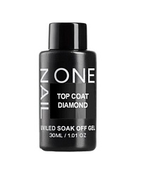 OneNail Top Coat Diamond (бутылка) 30ml.