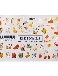 Слайдер дизайн IBDI nails AIR FOIL №11