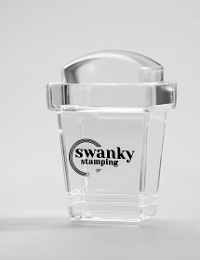Штамп Swanky Stamping силиконовый прозрачный прямоугольный высокий 2*3см